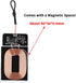 2 Pack Wireless Charger Receiver,DIY Wireless Charging Receiver Module with Magnetic Spacer,Qi Wireless Charging Standard,Built-in Short-Circuit P...