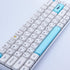 Hyekit PBT Keycaps 138 Keys Sea Salt Milk Keycaps XDA Profile Dye-Sublimation Japanese Keycaps Cute Keycaps for Cherry Gateron MX Switches Mechani...