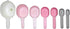 GK509W 10 pcs Nesting Stackable Measuring Cup and Measuring Spoons Set with One Scraper One Funnel Plastic Cooking Baking Kitchen Utensil BPA Free...