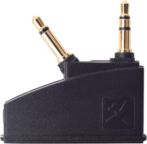 Saipomor QC45 Adapter Airplane Audio Stereo Jack Plugs for QuietComfort 2 QC3 QC15 QC25 QC35II QC35 SoundLink SoundLinkII AE2 AE2i AE2W and More H...