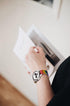GELISHI Compatible with Galaxy Watch 7 6 5 Band 40mm 44mm/6 Classic 43mm 47mm Women, 20mm Bling Stainless Steel Band for Galaxy Watch 4 Classic 42...