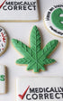 Ann Clark Cookie Cutters Marijuana Weed Leaf Cannabis Shaped Cookie Cutter 4/20 Gift, 3.5" made in USA...
