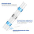 100PCS Waterproof Solder Seal Wire Connectors AWG 22-18, Red Heat Shrink Butt Connectors Terminals Solder Sleeve Wire Splice Connector for Marine ...