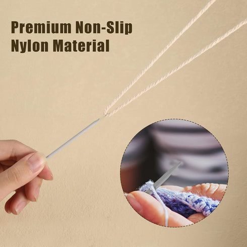 7pcs Large-Eye Blunt Needles, Stainless Steel Yarn Darning Needle Tapestry Needle Wool Needle Macrame Needle Sewing Knitting Needles for Crochet P...