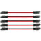 10 AWG SAE to SAE Extension Cable 10 Gauge 2-Pin SAE Connector Extension Cord with Dual Head Plug for Solar Panel Automotive Car Motorcycle 12in...