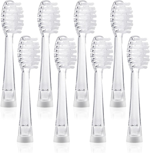 SEAGO Toothbrush Replacement Heads - SG977 SG513-8 Pack SEAGO Kids Toothbrushes Heads for Toddlers - Compatible with SEAGO Electric Toothbrushes K...