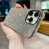 Casechics Compatible with iPhone Case,Crystal Glitter Diamond Protection Bling Sparkle Rhinestone Soft Shockproof Cover Phone Case (White,iPhone 1...