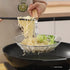 Spider Strainer,Stainless Steel Wire Food Strainer Skimmer With Bamboo Handle (M Size, 6.3 Inch)...