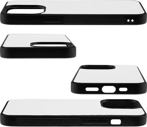 6 Pieces Sublimation Blank Phone Case Cover Blank Printable Phone Case for DIY Customize Heat Press Rubber Protective Case (Compatible with iPhone...