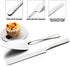 Wedding Cake Knife and Server Set, Cake Cutting Set for Party, Stainless Steel Large Cake Knife Set with Classic Design, Rounded Edges Cake Cuttin...
