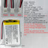 DC 3.7V 1300mAh 503759 rechargeable lithium polymer replacement battery for DIY 3.7-5V electronic product, mobile energy storage power supply...