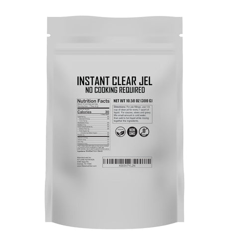 Instant Clear Jel for Canning 300 Grams: Secret Ingredient for Baking Beautiful Pies - Liquid Thickener for Sauces and Gravies - No Cooking Requir...