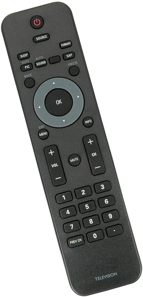 Replacement Remote Control fit for Philips LCD TV 32PFL3504D 32PFL3514D 42PFL3704D 42PFL7603 47PFL7603 22PFL3504D 19PFL3505D 32PFL3504D 42PFL3704D...