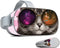 MightySkins Skin Compatible with Oculus Go - Galaxy Cat | Protective, Durable, and Unique Vinyl Decal wrap Cover | Easy to Apply, Remove, and Chan...