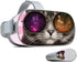 MightySkins Skin Compatible with Oculus Go - Galaxy Cat | Protective, Durable, and Unique Vinyl Decal wrap Cover | Easy to Apply, Remove, and Chan...