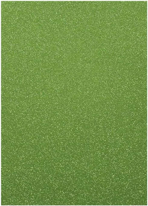 20 Sheets Grass Green Glitter Cardstock Paper for DIY Art Project, Scrapbook, Birthday Wedding Party Decoration 250GSM(8x12 In, Non Adhesive)...
