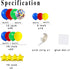 Red Blue Yellow Green Balloon Garland Kit, 121PCS Red Green Blue Yellow Balloons for Toy Video Game Transportation Robot Street Spider Hero Birthd...