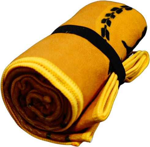 Workout Towel, for Gym Addicts, Straps to Hold on Bench & Roll Up Neatly, Size of Bench, Thick Micro Fiber....