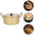Yardwe Ramen Pot, Korean Ramen Cooking Pot With Lid, Korean Ramen Noodle Pot Fast Heating For Kitchen Cookware Great for Soup, Curry, Pasta and St...
