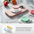 Sinjimoru Magnetic Phone Grip, Magnetic Phone Holder Compatible with MagSafe Stand, Ensuring Finger Comfort for iPhone 15 14 13 12, M-Mini Tok Bla...