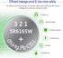 321 SR616SW Watch Battery 1.5V Button Cell (10-Pack)...