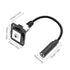 QIANRENON TRS 1/8 Stereo Panel Connector TRS 3.5mm Female to Female Short Cable Pass Through Panel Coupler,XLR Panel Mount, for Stereo Cable Speak...