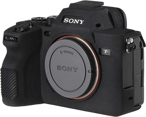 Camera Case for Sony Alpha 7? A7? A7M4 Digital Camera, Anti-Scratch Soft Silicone Rubber Case Protective Body Housing Protector Skin Cover...