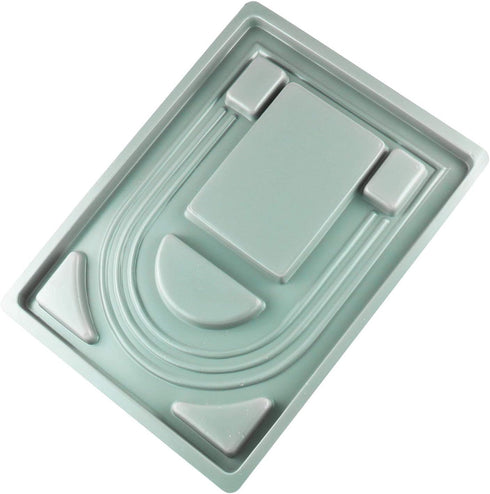 Tegg Bead Tray 32x24cm Gray Flocked Bead Design Board for Jewellery Making...
