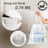 8 Gallon Trash Bags Drawstring, Strong Medium Kitchen Garbage Bag White Trash Can Liners, 22" x 23", (34 Count)...