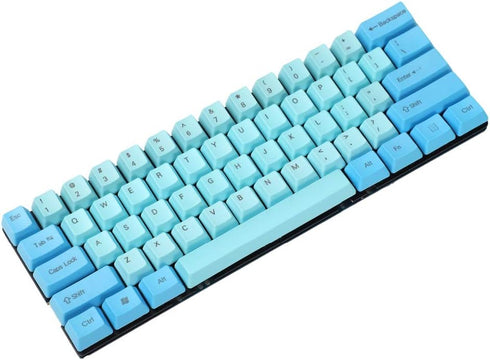 YMDK 61 ANSI 60% Custom Keycaps OEM Profile Thick PBT KEYCAP Suitable for Cherry MX Switches Mechanical Gaming Keyboard GK61(ONLY KEYCAP)...