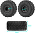 4Pcs RC Rubber Tires Super Sticky Mud Terrain Tires for 1/24 Axial SCX24 RC Crawler Car Upgrade...