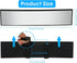 DS. DISTINCTIVE STYLE Wide Rear View Mirror Clip On 12 Inch Universal Panoramic Convex Interior Wide Angle Mirror...