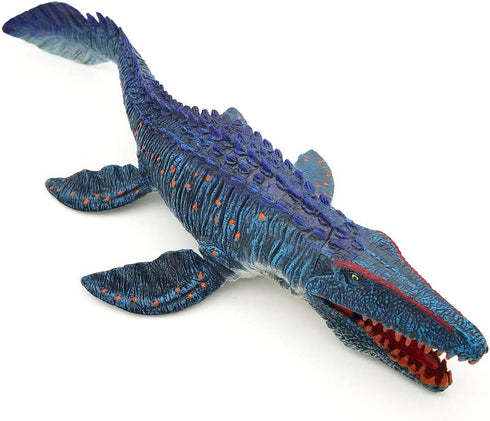 SIENON Jurassic Large Mosasaurus Dinosaur Toy 13.4’’, Realistic Dinosaur Toy Figures, Dinosaur Figurine, Deep Sea Monster Plastic Ocean Protector ...