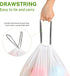 10 Gallon Trash Bags Drawstring, 1 Mil Thick White Garbage Bag for Office Kitchen, 75 Count...