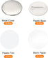 PATIKIL 0.98inch Button Parts, Blank Button Making Supplies,10Pcs Round Badge Parts DIY Pin Maker Kit for Button Maker Machine with Metal Cover Pl...
