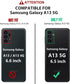 for Galaxy A13-5G Phone Case, (NOT FIT 4G) Samsung A13 Case with Glass Screen Protector, Full-Body Strong Protection Shockproof Heavy Duty Android...