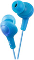JVC HAFX5A Gumy Plus Inner Ear Headphones (Blue)...