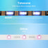 Bluetooth RGBWW LED Lights for 32 Inch TV with App Control, RGB+Tunable White 3000K-6500K TV LED Backlight with RF Remote, Music Sync Indoor USB L...