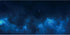 AWERT 24x12 inches Galaxy Aquarium Background Cloud Stars and Blue Cosmic Universe Fish Tank Background Mystery Space Terrarium Background...
