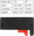 2Pack of BT-168 Battery Tester, Universal Battery Tester, Small Battery Tester for Household Battery, Suitable for AAA AA C D 9V 1.5V Button Batte...