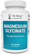 Dr. Berg's Magnesium Glycinate 400mg - Fully Chelated Magnesium Glycinate Capsules for Stress, Calm, Relaxation & Sleep Support - includes Magnesi...