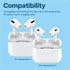 MMOBIEL 3 Pairs Replacement Earbud Tips for AirPods Pro Gen 1 & 2 Anti-Slip Silicone Ear Tips – Earbuds with Noise Reduction Hole, Portable Storag...