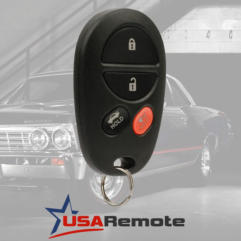 Key Fob Keyless Entry Remote fits Toyota Avalon, Solara 2005 2006 2007 2008 (GQ43VT20T 4-Btn)...
