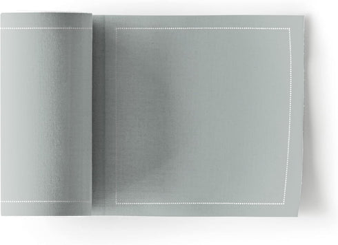 Cotton Cocktail Napkin - 4.3 x 4.3 in - 50 units per roll - Grey...