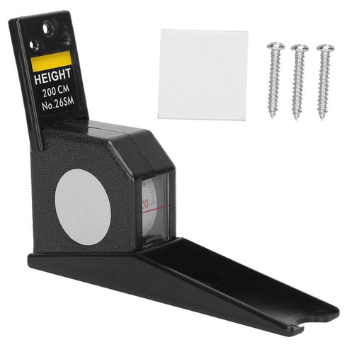 Height Measurment Tool, Measuring Tape, 2M Retractable Height Tape Ruler, Portable Stadiometer Wall Mounted, Height Meter Tool, Growth Ruler, Metr...