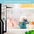 Cool Mama Fridge Deodorizer, Chilly Mama Refrigerator Deodorizer Remover Absorbs Odors, Fridge Cleaner Freezer Odor Freshener Remover, Reusable ba...