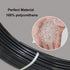 50 FT Pneumatic Air line, 1/4 Od Nylon Tubing,Air Line 1/4 inch OD,1/4 Air Line,15 Meters Air Brake Tubing Nylon Air Hose for Air Brake System Or ...