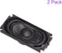 DMiotech 2 Pack 1W 8 Ohm 16mm X 36mm DIY Magnetic Speaker Square Type Internal Replacement Loudspeaker for Laptop Black......