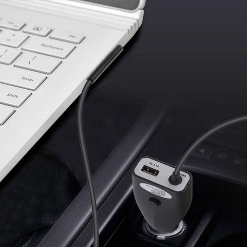 Surface Pro Car Charger, 42W 12V 2.58A Power Supply for Microsoft Surface Pro 3 Pro 4 Pro 5 Pro 6 Surface Go Surface Laptop & Surface Book with 5V...