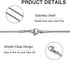 arricraft 10PCS 18 Inches Stainless Steel Chains with Lobster Claw Clasps 1.5mm Snake Chains for Necklace DIY Jewelry Making-Stainless Steel Color...